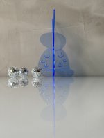BUNNY TO GO - Happy Vibes - Hase aus leuchtendem Acrylglas