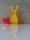 BUNNY TO GO - Flower Power - Glowing Acrylic Bunny