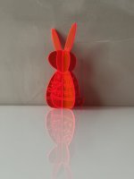 BUNNY TO GO - Bow Style - Lapin en acrylique lumineux avec nœud
