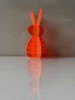 BUNNY TO GO - Bow Style - Lapin en acrylique lumineux avec nœud