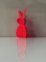 BUNNY TO GO - Bow Style - Lapin en acrylique lumineux avec nœud