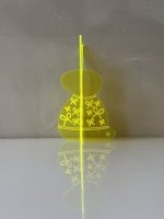 BUNNY TO GO - Bow Style - Lapin en acrylique lumineux avec nœud