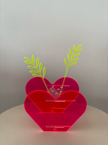 LEAFS Blattgrün aus leuchtendem Acrylglas