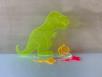 KUNO / EDNA / GUNNAR - Dinosaurier aus leuchtendem Acrylglas