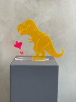 KUNO / EDNA / GUNNAR - Dinosaurier aus leuchtendem Acrylglas
