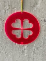 good luck - 20cm - Acrylic Glass glass