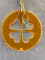 good luck - 20cm - Acrylic Glass glass