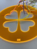 good luck - 20cm - Acrylic Glass glass