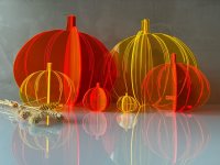 PUMPKIN TO GO - xs - Acrylic Glass orange