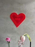 Сердце любви - 23 см - Plexiglas® розовый