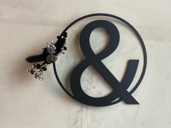 & - Ring aus Aluminium