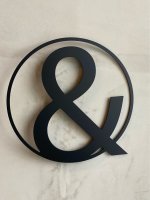 & - Ring aus Aluminium