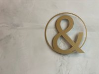 & - Ring aus Aluminium