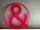 & - 20cm - Acrylic Glass pink