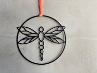 DRAGON FLY Libelle Wanddeko aus Aluminium