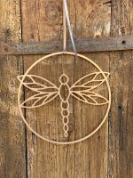 DRAGON FLY Libelle Wanddeko aus Aluminium
