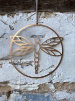 DRAGON FLY Libelle Wanddeko aus Aluminium