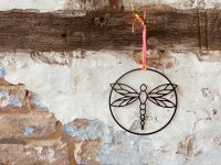 DRAGON FLY Libelle Wanddeko aus Aluminium