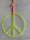 PEACE Ring Acrylglas Frieden