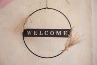 BIENVENUE - environ 30cm