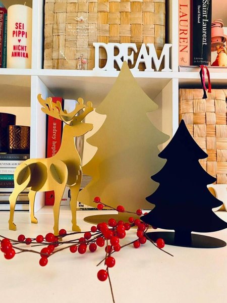 TREE TO GO Tanne Baum aus Aluminium
