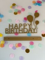 HAPPY BIRTHDAY Balloons Aufsteller