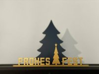 FROHES FEST Aufsteller