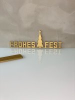 FROHES FEST Aufsteller
