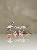 WALKING ON SUNSHINE Set Aufsteller und Fuß