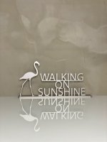 WALKING ON SUNSHINE Set Aufsteller und Fuß