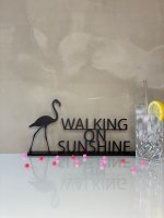 WALKING ON SUNSHINE Set Aufsteller und Fuß