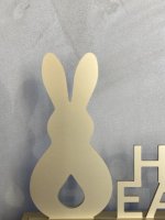 HOPPY EASTER Set Aufsteller und Fuß
