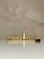 FROHES FEST Set Aufsteller und Fuß