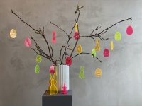 BUNNY Deko Anhänger Hase aus leuchtendem Acrylglas