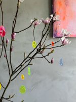 BUNNY Deko Anhänger Hase aus leuchtendem Acrylglas