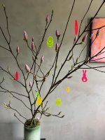 EGG SMILEY Anhänger aus leuchtendem Acrylglas