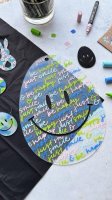 EGG SMILEY Anhänger aus leuchtendem Acrylglas