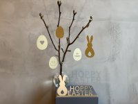 EGG BE HOPPY Anhänger Ei aus Aluminium