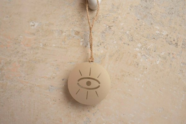 Talisman EVIL EYE aus Aluminium