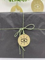 Talisman EVIL EYE aus Aluminium