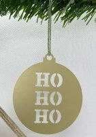 HOHOHO Anhänger aus Aluminium