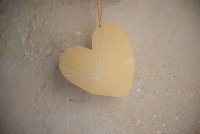 LOVE Anhänger Herz aus Aluminium
