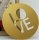 Pendentif LOVE or - 8cm