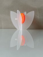 BLÜMLI TO GO MAGGIE Blumen aus leuchtendem Acrylglas