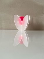 BLÜMLI TO GO MAGGIE Blumen aus leuchtendem Acrylglas
