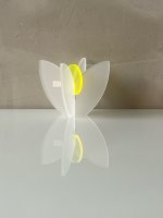 BLÜMLI TO GO MAGGIE Blumen aus leuchtendem Acrylglas