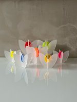 BLÜMLI TO GO MAGGIE Blumen aus leuchtendem Acrylglas