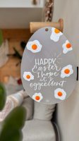 EGG CRACK angeknackstes Ei aus Aluminium