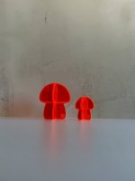 EDDY der leuchtende Pilz aus Acryglas