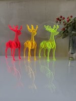 HELMUT der Hirsch aus leuchtendem Acryglas